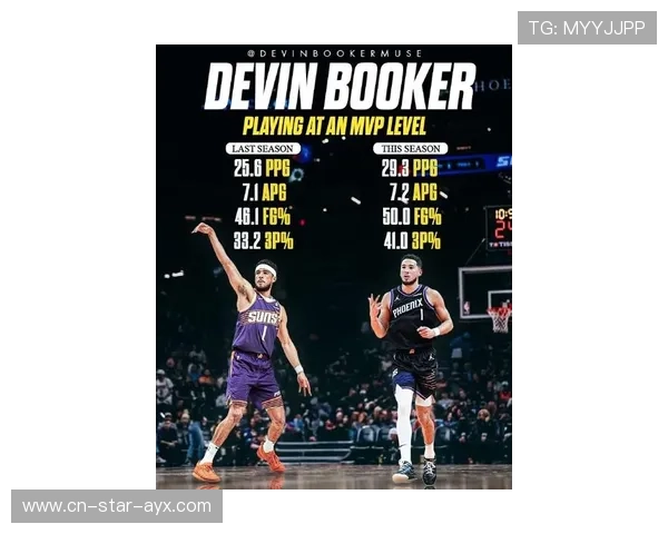 太阳布克内线翻身跳投，尽显进攻天赋